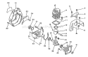 Page C Diagram and Parts List for SRM-2201  Echo Trimmer