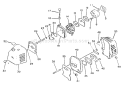 Page E Diagram and Parts List for SRM-2201  Echo Trimmer