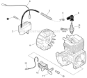 Page L Diagram and Parts List for SRM-225 S03912001001 - S03912999999 Echo Trimmer