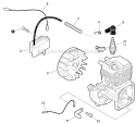 Page M Diagram and Parts List for SRM-225 S03912001001 - S03912999999 Echo Trimmer