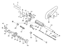 Page B Diagram and Parts List for SRM-2300  Echo Trimmer