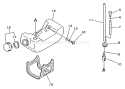 Page D Diagram and Parts List for SRM-2300  Echo Trimmer