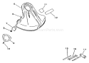 Page G Diagram and Parts List for SRM-2301 001001 - 0031000 Echo Trimmer