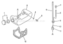Page D Diagram and Parts List for SRM-2301 After S/N 0031001 Echo Trimmer