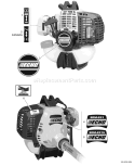 Page K Diagram and Parts List for SRM-231U 02001001 - 02999999 Echo Trimmer