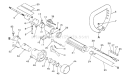 Page B Diagram and Parts List for SRM-2500  Echo Trimmer