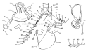 Page E Diagram and Parts List for SRM-2501 001001 - 0010200 Echo Trimmer