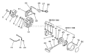 Page G Diagram and Parts List for SRM-2501 001001 - 0010200 Echo Trimmer