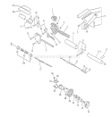 Page B Diagram and Parts List for SRM-2501 079352 - 098240 Echo Trimmer