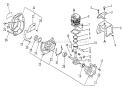 Page C Diagram and Parts List for SRM-2501S SRM-2501 After S/N 098241 Echo Trimmer
