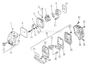 Page F Diagram and Parts List for SRM-2501S SRM-2501 After S/N 098241 Echo Trimmer