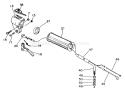 Page D Diagram and Parts List for SRM-250E  Echo Trimmer