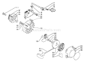 Page H Diagram and Parts List for SRM-250E  Echo Trimmer