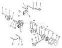 Page H Diagram and Parts List for SRM-2510 061969 - 079351 Echo Trimmer