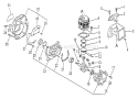 Page C Diagram and Parts List for SRM-2501 079352 - 098240 Echo Trimmer