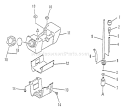 Page D Diagram and Parts List for SRM-2501 079352 - 098240 Echo Trimmer