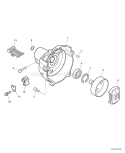 Page E Diagram and Parts List for SRM-251E 10002092 - 10999999 Echo Trimmer