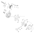 Page E Diagram and Parts List for SRM-2610  Echo Trimmer