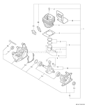 Page D Diagram and Parts List for PPT-260 03001001-03006148 Echo Pole Saw