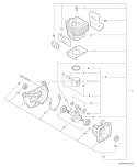 Page D Diagram and Parts List for HCA-265 S71712001874 - S71712999999 Echo Hedge Trimmer