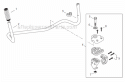 Page K Diagram and Parts List for SRM-266U  Echo Trimmer