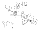 Page G Diagram and Parts List for SRM-3000 027001 - 034000 Echo Trimmer