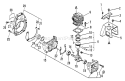 Page C Diagram and Parts List for SRM-3000 034001 - 037500 Echo Trimmer