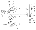 Page D Diagram and Parts List for SRM-3000 034001 - 037500 Echo Trimmer