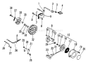 Page G Diagram and Parts List for SRM-3000 034001 - 037500 Echo Trimmer