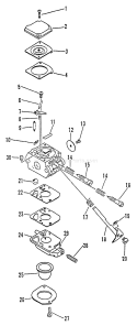 Part Location Diagram of 99944200045 Echo Tri-cut Blade W/glide Cup (25m