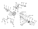 Page G Diagram and Parts List for SRM-3001 021091-027000 Echo Trimmer