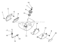 Page D Diagram and Parts List for SRM-300AE1  Echo Trimmer