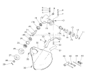 Page F Diagram and Parts List for SRM-300AE1  Echo Trimmer
