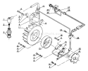 Page K Diagram and Parts List for SRM-302ADX  Echo Trimmer