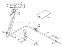 Page O Diagram and Parts List for SRM-302ADX  Echo Trimmer