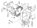 Page G Diagram and Parts List for SRM-302ADX  Echo Trimmer