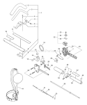 Page G Diagram and Parts List for SRM-310S 04001001-04999999 Echo Trimmer