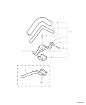 Page G Diagram and Parts List for SRM-311 S81913001001-S81913999999 Echo Trimmer
