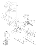 Page G Diagram and Parts List for SRM-310 04001001-04999999 Echo Trimmer