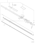 Page M Diagram and Parts List for SRM-311 S81913001001-S81913999999 Echo Trimmer