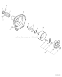 Part Location Diagram of A556000181 Echo Drum-Clutch