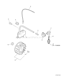Page I Diagram and Parts List for SRM-400U 03001001-03004773 Echo Trimmer
