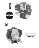Part Location Diagram of X547001450 Echo Label - Model -- Srm-410U