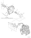 Part Location Diagram of P021016610 Echo Clutch Asy