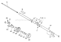 Page B Diagram and Parts List for SRM-4600  Echo Trimmer