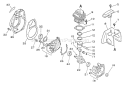 Part Location Diagram of 10151442230 Echo Cover-Engine