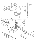 Part Location Diagram of 61020654330 Echo Main Pipe Assembly