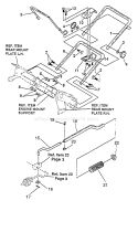 Page E Diagram and Parts List for ST-4500 After S/N 5001181329934 Echo Snow Blower