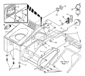 Page F Diagram and Parts List for ST-4500 After S/N 5001181329934 Echo Snow Blower