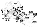 Page G Diagram and Parts List for ST-8027  Echo Snow Blower